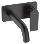 Hansgrohe Umyvadlová baterie pod omítku EcoSmart matná černá / Podomítková baterie / AirPower / EcoSmart 5 l/min (71578670)