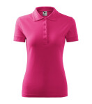 Pique Polo polokošile dámská purpurová 2XL