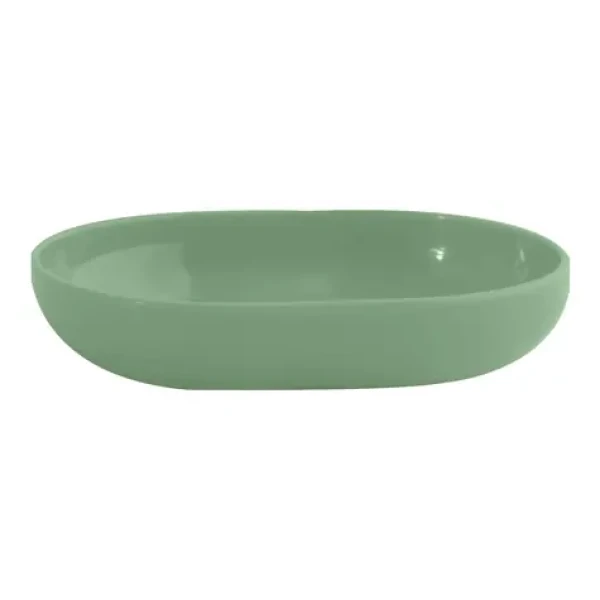 MSV Mýdlenka INAGUA bazalkově zelená / plast / 9,4 × 12,4 × 2,5 cm
