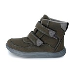 Dětské celoroční barefoot boty Bugga KIVO Dark Brown B00199-23 - 29