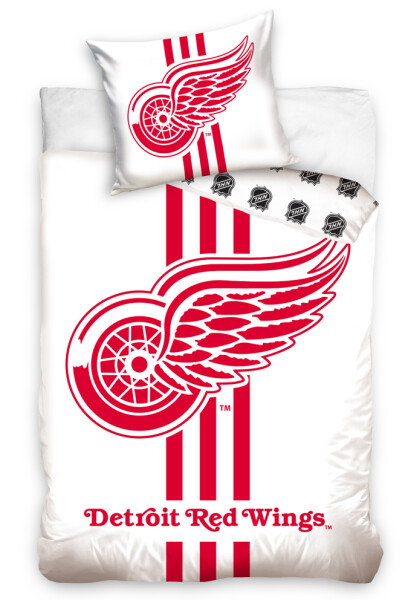 TipTrade Povlečení Detroit Red Wings NHL White