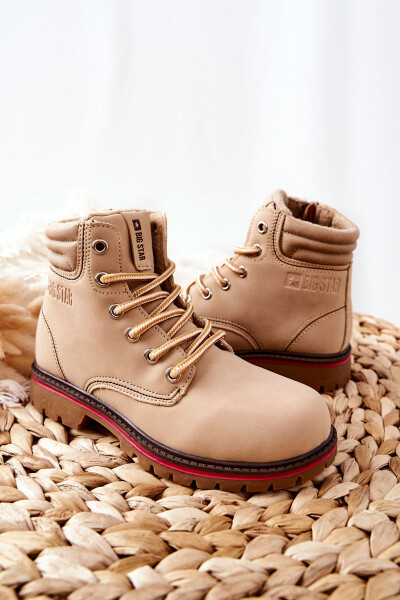 Children's Trapper Boots Big Star BB374126BS Beige 30