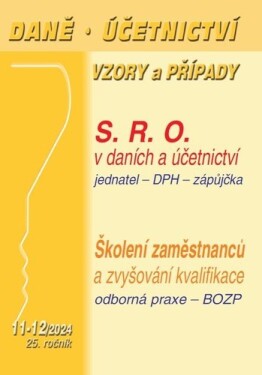 DÚVaP 11-12/2024 Společnost s ručením omezeným v účetnictví a daních