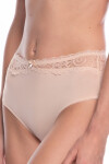 DÁMSKÉ MIDI KALHOTKY L-MOD1564MD BLACK-BEIGE XXXXL