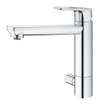 GROHE - BauLoop Dřezová baterie s uzavíracím ventilem, chrom 31713000