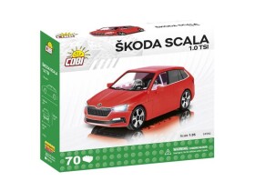 COBI 24582 Škoda Scala 1.0 TSI, 1:35, 70 k