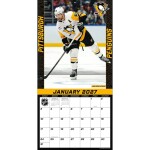 JF Turner Kalendář Pittsburgh Penguins NHL 2027 Wall Calendar