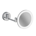 KLUDI - Vela R Kosmetické nástěnné zrcátko s LED osvětlením, chrom 5899505W