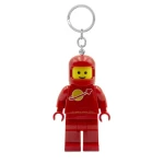 LEGO Spaceman Kosmonaut svítící červený / přívěsek na klíče (60LGL-KE10HR)