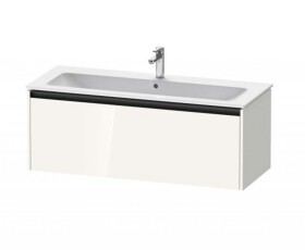 DURAVIT - Ketho.2 Umyvadlová skříňka 44x121x48 cm, 1 zásuvka, lesklá bílá K25065022220000