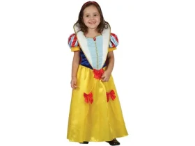 MaDe 01004 - Šaty na karneval -sněhurka, 92-104 cm
