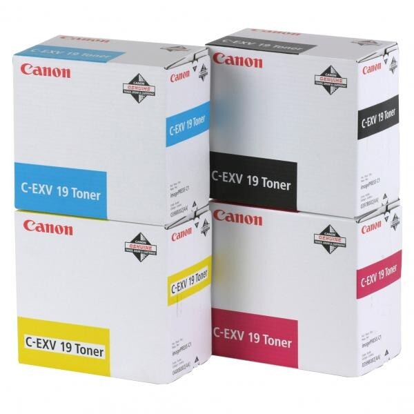 Canon C-EXV19 Y, žlutý, 0400B002 - originální toner