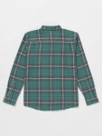 Volcom Caden Plaid SEA GREEN pánská košile s dlouhým rukávem - XL