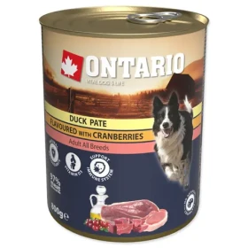 Ontario Konzerva kachna s brusinkami paté 800g (214-21174)