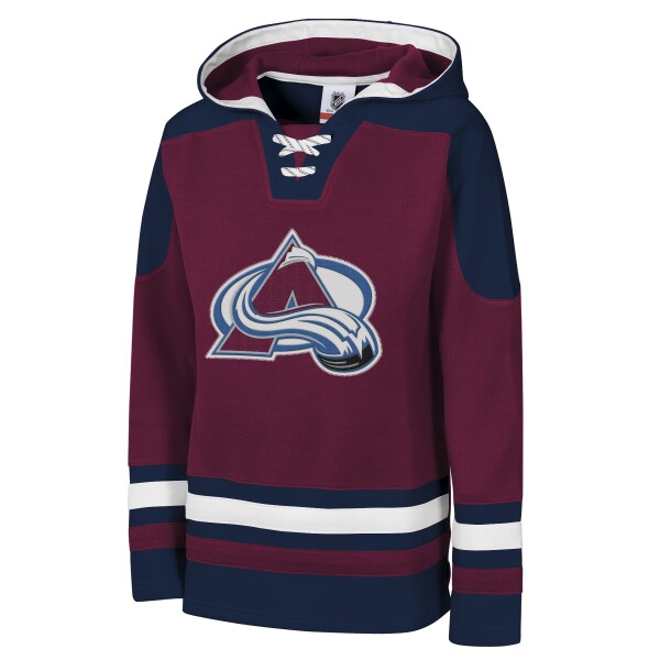 Outerstuff Dětská mikina Colorado Avalanche NHL Ageless Must Have – Home Pullover Velikost: Dětské M (136 – 152)