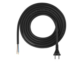 Flexo šňůra gumová 2x1,5mm2 3m černá EMOS S03330