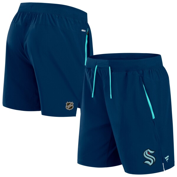 Fanatics Pánské kraťasy Seattle Kraken NHL 2024 25 Authentic Pro Locker Room Shorts Velikost: S