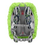 Pláštěnka pro školní aktovku nebo batoh zelená