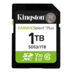 Kingston SDXC karta 1TB Canvas Select Plus, U1, V10, A1 EDF_443777