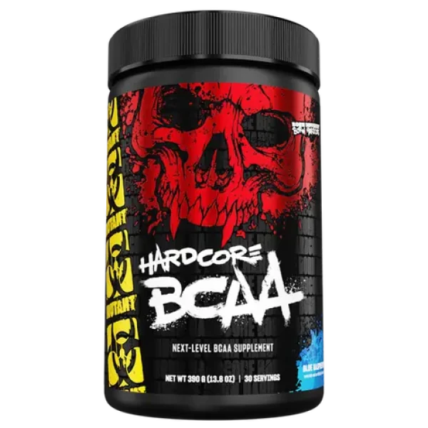 Mutant Hardcore BCAA - PVL (modrá malina, 390 g) (4671-1-348g-blueraspberry)