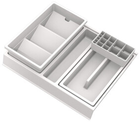 Gollinuci Koupelnový organizér bílý 372x308