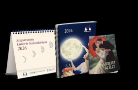 Lunárny kalendár Krásnej panej 2026 maď.