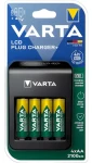 Varta LCD Plug Charger+ / Nabíječka baterií / AA / AAA / 9V / USB výstup (57687101441)