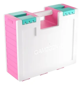 GAMEGENIC Game Castle růžová/bílá/tyrkysová
