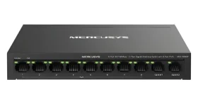 Mercusys MS110CMP / Switch / 8x FE PoE+ / 2x GLAN uplink / 115W / Desktop (MS110CMP)