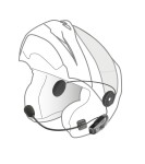 Interphone U-Com6R, Bluetooth 5.1 handsfree, pro 1 přilbu