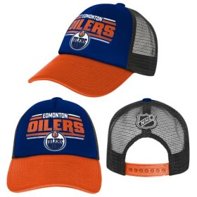 Outerstuff Dětská kšiltovka Edmonton Oilers NHL Essentials Snapback Trucker
