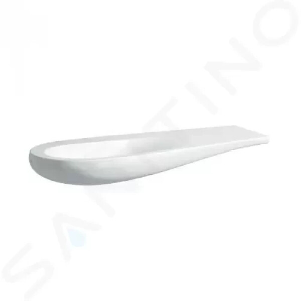 Laufen - Il Bagno Alessi One Nábytkové umyvadlo 900x500 mm, bez otvoru pro baterii, s LCC, bílá H8149754001091