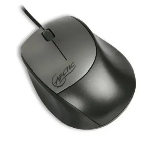 ARCTIC Mouse M121 D černá / optická myš / drátová / 1000 DPI / 3 tlačítka / USB / 1.4 m (MOACO-M1211-BLA01)