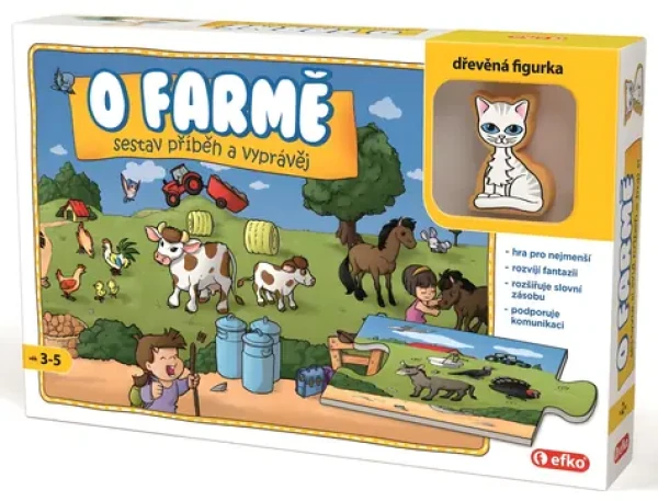 EFKO Vyprávěcí puzzle O farmě