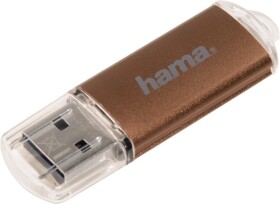 Hama Laeta 32GB hnědá / Flash disk / USB 2.0 / až 10 MBs (91076-H)