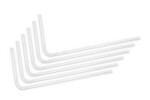 EKWB EK-Loop Hard Tube 14mm 0.8m Pre-Bent 90° - Acrylic (6pcs) (3831109826058)