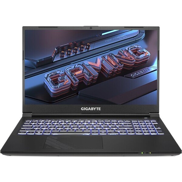 GIGABYTE G5 GE černá / 15.6" FHD / Intel Core i5-12500H 2.5GHz / 16GB / 512GB SSD / RTX 4060 8GB / BezOS (G5 KF-E3EE313SD)