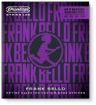 Dunlop FBHYN45105 FRANK BELLO HYBRID WOUND NICKEL BASS STRINGS 45-105