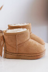 Dětské izolované Botky Sněžáky se šňůrkami Camel Mikyla 21