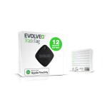 EVOLVEO TrackTag, Bluetooth lokátor s Apple Find My, černý