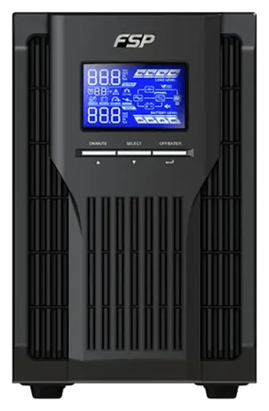 Fortron FSP Champ 2K / Záložní zdroj UPS / Online / Tower / 2000 VA/1800 W / 3x Schuko (PPF16A1919)