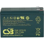 CSB Battery EVX12170 olověný akumulátor 12 V 17 Ah olověný se skelným rounem (š x v x h) 181 x 167 x 76 mm šroubované M5