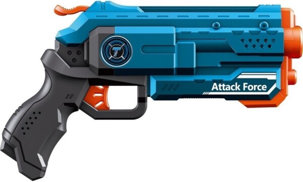 Blaster Turbo Attack Force + 6 ks nábojů