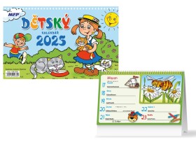 Stolní kalendář 2025 Dětský