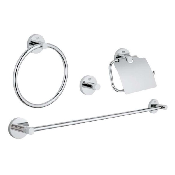 GROHE - Essentials Sada doplňků do koupelny 4 v 1, chrom 40776001