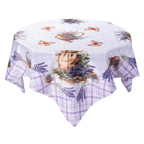Středový ubrus LEVANDULE 85 x 85 cm