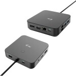 I-Tec Thunderbolt 3/USB-C Dual 4K Docking Station + USB-C to DisplayPort Cable (1,5 m) + Power Delivery 60W TB3HDMIDOCKPD