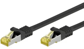 EFB černá / Patch kabel / S/FTP / Cat6a / Cat7 Rohkabel / 30 m / RJ-45 / LSZH (MK7001.30B)