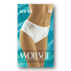 Dámské kalhotky eco-GA beige - Wol-bar béžová L