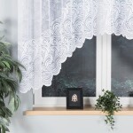 Žakárová záclona KINGA na okno 300 x 160 cm